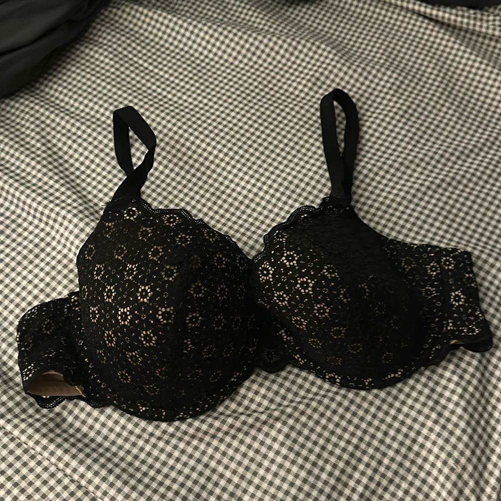 Aerie 38C black lace bra